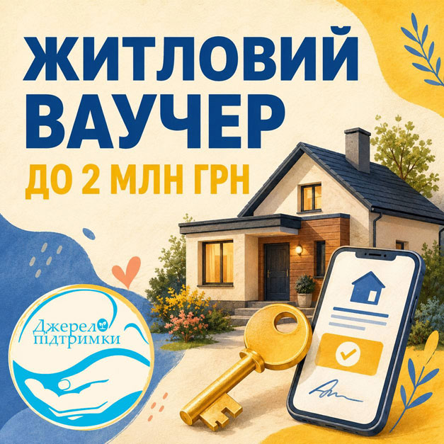житловий ваучер до 2 млн грн для ВПО з ТОТ